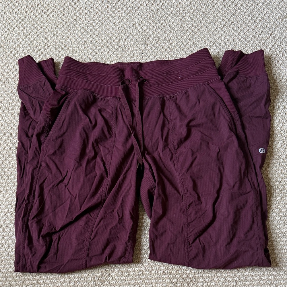 Lululemon Deep Burgundy Athletic Pants